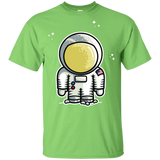 T-Shirts Lime / YXS Cute Astronaut Youth T-Shirt