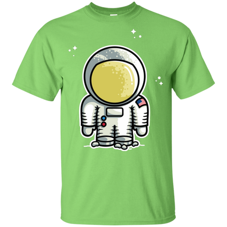 T-Shirts Lime / YXS Cute Astronaut Youth T-Shirt