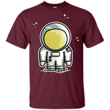 T-Shirts Maroon / YXS Cute Astronaut Youth T-Shirt