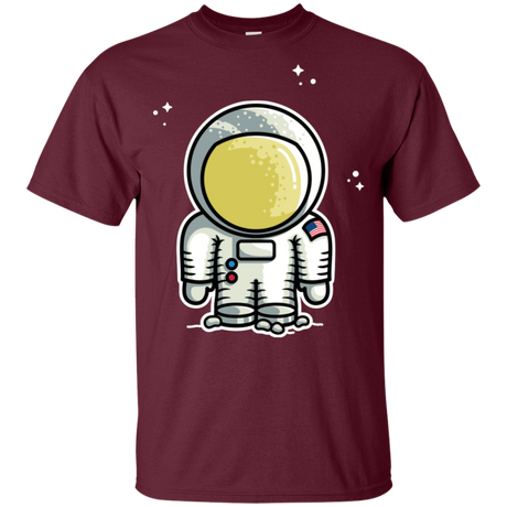 T-Shirts Maroon / YXS Cute Astronaut Youth T-Shirt