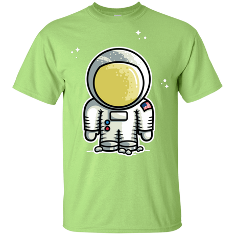 T-Shirts Mint Green / YXS Cute Astronaut Youth T-Shirt