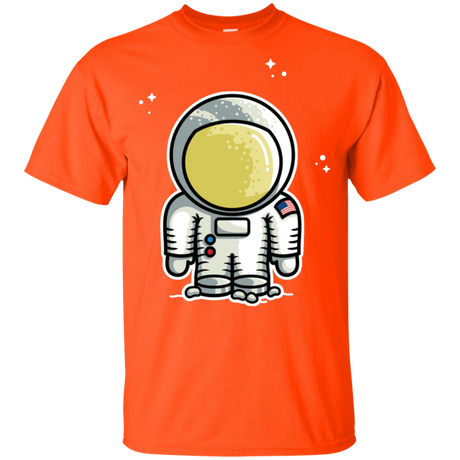 T-Shirts Orange / YXS Cute Astronaut Youth T-Shirt