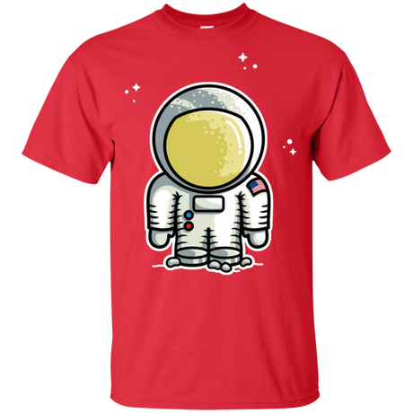T-Shirts Red / YXS Cute Astronaut Youth T-Shirt