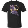 T-Shirts Black / YXS Cute Cat Anime Youth T-Shirt