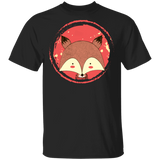 T-Shirts Black / S Cute Fox T-Shirt