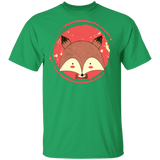 T-Shirts Irish Green / S Cute Fox T-Shirt