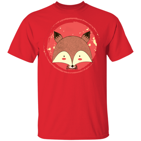 T-Shirts Red / S Cute Fox T-Shirt
