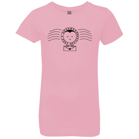 T-Shirts Light Pink / YXS Cute Hogsmeade Post Office Stamp Girls Premium T-Shirt