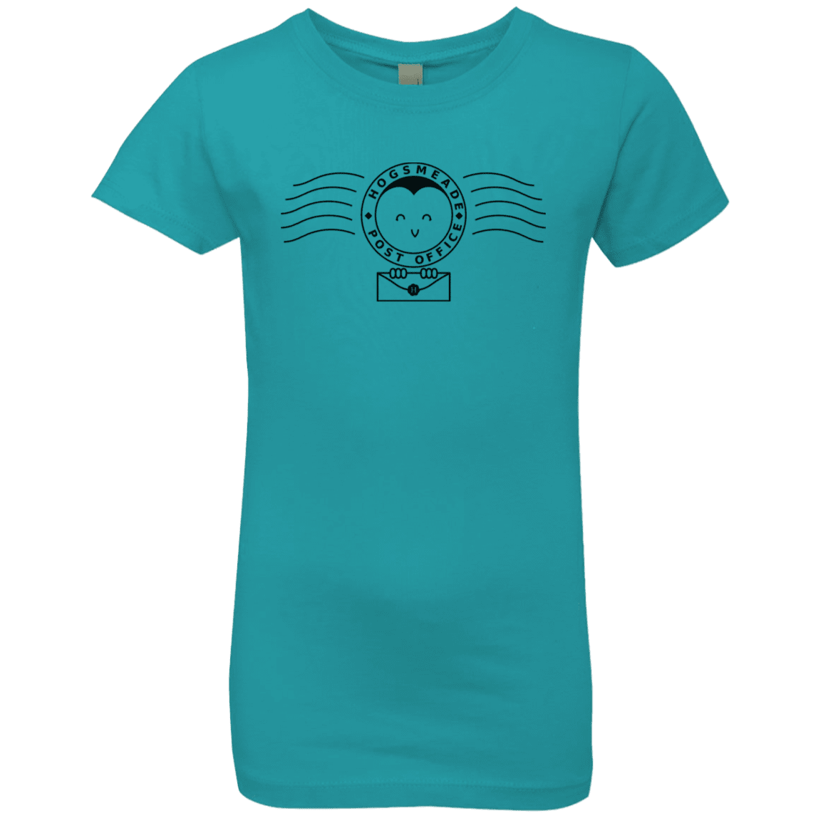 T-Shirts Tahiti Blue / YXS Cute Hogsmeade Post Office Stamp Girls Premium T-Shirt
