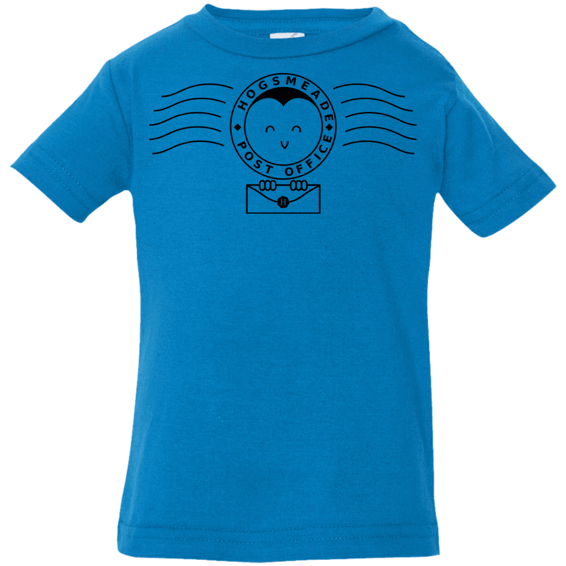 T-Shirts Cobalt / 6 Months Cute Hogsmeade Post Office Stamp Infant Premium T-Shirt
