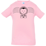 T-Shirts Pink / 6 Months Cute Hogsmeade Post Office Stamp Infant Premium T-Shirt