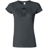 T-Shirts Charcoal / S Cute Hogsmeade Post Office Stamp Junior Slimmer-Fit T-Shirt
