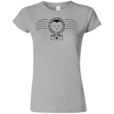 T-Shirts Sport Grey / S Cute Hogsmeade Post Office Stamp Junior Slimmer-Fit T-Shirt