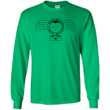 T-Shirts Irish Green / S Cute Hogsmeade Post Office Stamp Men's Long Sleeve T-Shirt