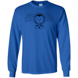 T-Shirts Royal / S Cute Hogsmeade Post Office Stamp Men's Long Sleeve T-Shirt