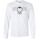 T-Shirts White / S Cute Hogsmeade Post Office Stamp Men's Long Sleeve T-Shirt