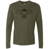 T-Shirts Military Green / S Cute Hogsmeade Post Office Stamp Men's Premium Long Sleeve