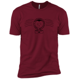 T-Shirts Cardinal / X-Small Cute Hogsmeade Post Office Stamp Men's Premium T-Shirt