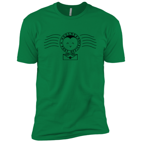 T-Shirts Kelly Green / X-Small Cute Hogsmeade Post Office Stamp Men's Premium T-Shirt