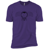 T-Shirts Purple Rush/ / X-Small Cute Hogsmeade Post Office Stamp Men's Premium T-Shirt