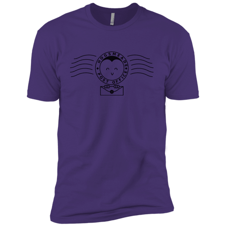 T-Shirts Purple Rush/ / X-Small Cute Hogsmeade Post Office Stamp Men's Premium T-Shirt
