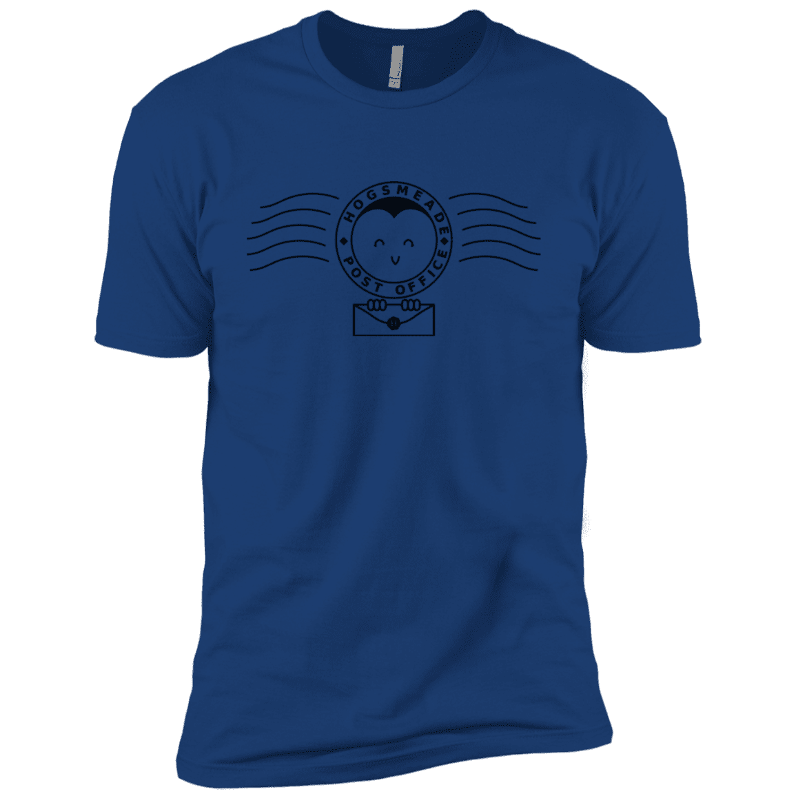 T-Shirts Royal / X-Small Cute Hogsmeade Post Office Stamp Men's Premium T-Shirt