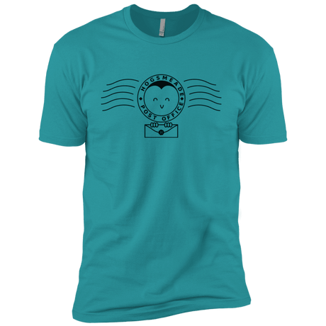 T-Shirts Tahiti Blue / X-Small Cute Hogsmeade Post Office Stamp Men's Premium T-Shirt