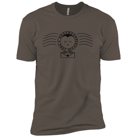T-Shirts Warm Grey / X-Small Cute Hogsmeade Post Office Stamp Men's Premium T-Shirt