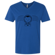 T-Shirts Royal / X-Small Cute Hogsmeade Post Office Stamp Men's Premium V-Neck
