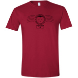 T-Shirts Cardinal Red / S Cute Hogsmeade Post Office Stamp Men's Semi-Fitted Softstyle