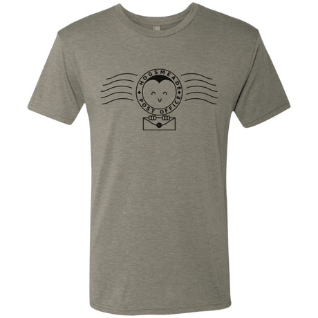 T-Shirts Venetian Grey / S Cute Hogsmeade Post Office Stamp Men's Triblend T-Shirt