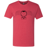 T-Shirts Vintage Red / S Cute Hogsmeade Post Office Stamp Men's Triblend T-Shirt