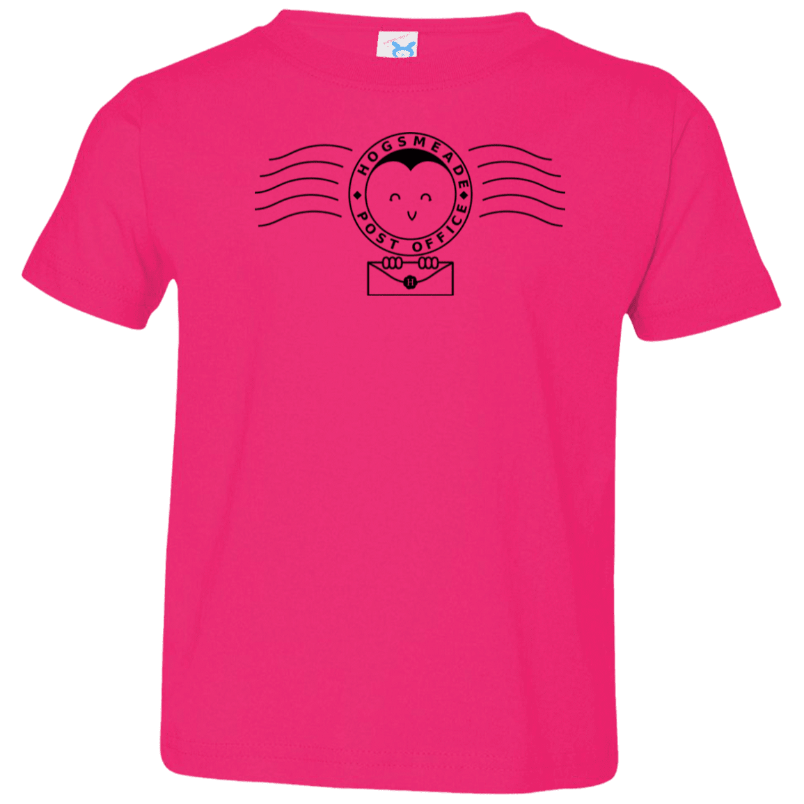 T-Shirts Hot Pink / 2T Cute Hogsmeade Post Office Stamp Toddler Premium T-Shirt