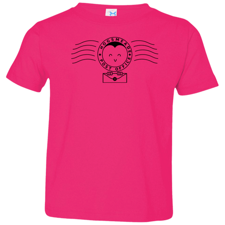 T-Shirts Hot Pink / 2T Cute Hogsmeade Post Office Stamp Toddler Premium T-Shirt