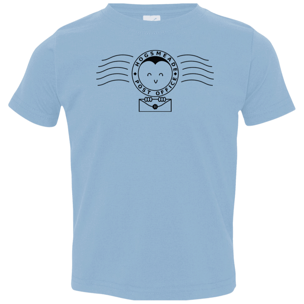 T-Shirts Light Blue / 2T Cute Hogsmeade Post Office Stamp Toddler Premium T-Shirt