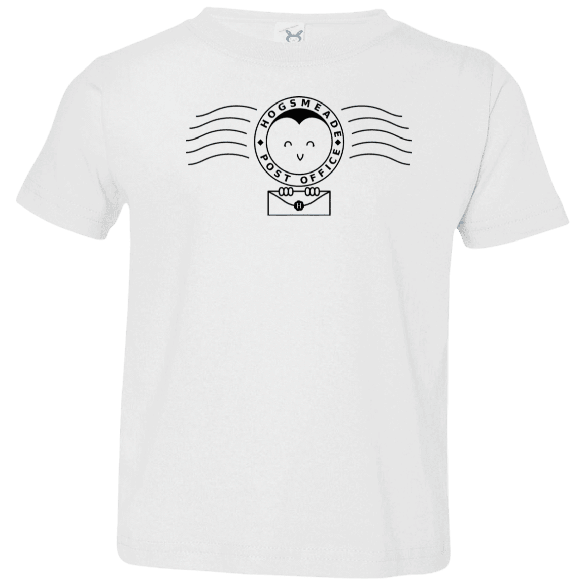 T-Shirts White / 2T Cute Hogsmeade Post Office Stamp Toddler Premium T-Shirt