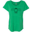 T-Shirts Envy / X-Small Cute Hogsmeade Post Office Stamp Triblend Dolman Sleeve