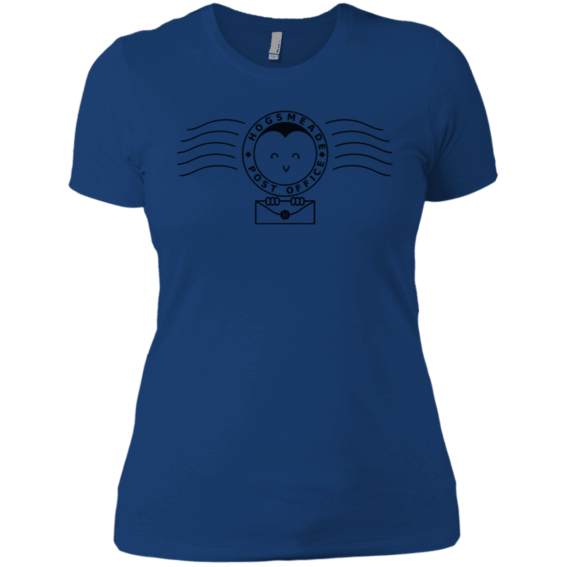 T-Shirts Royal / X-Small Cute Hogsmeade Post Office Stamp Women's Premium T-Shirt