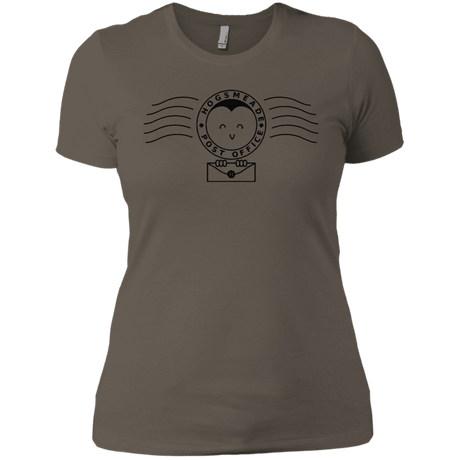 T-Shirts Warm Grey / X-Small Cute Hogsmeade Post Office Stamp Women's Premium T-Shirt