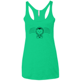 T-Shirts Envy / X-Small Cute Hogsmeade Post Office Stamp Women's Triblend Racerback Tank