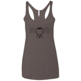 T-Shirts Macchiato / X-Small Cute Hogsmeade Post Office Stamp Women's Triblend Racerback Tank