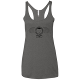 T-Shirts Premium Heather / X-Small Cute Hogsmeade Post Office Stamp Women's Triblend Racerback Tank