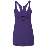T-Shirts Purple Rush / X-Small Cute Hogsmeade Post Office Stamp Women's Triblend Racerback Tank