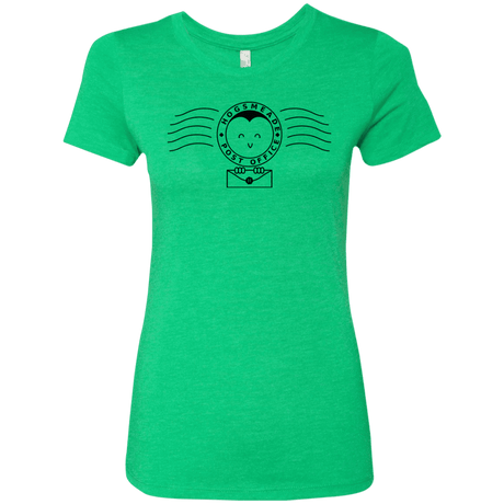 T-Shirts Envy / S Cute Hogsmeade Post Office Stamp Women's Triblend T-Shirt