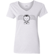 T-Shirts White / S Cute Hogsmeade Post Office Stamp Women's V-Neck T-Shirt