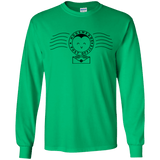 T-Shirts Irish Green / YS Cute Hogsmeade Post Office Stamp Youth Long Sleeve T-Shirt