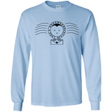 T-Shirts Light Blue / YS Cute Hogsmeade Post Office Stamp Youth Long Sleeve T-Shirt