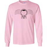 T-Shirts Light Pink / YS Cute Hogsmeade Post Office Stamp Youth Long Sleeve T-Shirt