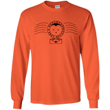 T-Shirts Orange / YS Cute Hogsmeade Post Office Stamp Youth Long Sleeve T-Shirt