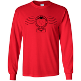 T-Shirts Red / YS Cute Hogsmeade Post Office Stamp Youth Long Sleeve T-Shirt